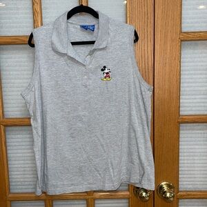 Disney 2X Sleeveless Polo Shirt